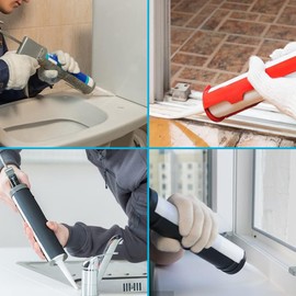 30 Pcs Plastic Caulk Nozzle Caulking Gun Extender Caulk Gun Tip Tool Caulk Nozzle Applicator Standard Caulk Tip Replacement Nozzle Extension Tool for Sausage Caulking Gun