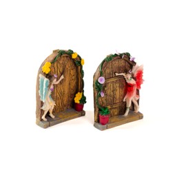 garden mile Miniatur FUNKELN MÄRCHENGARTEN TÜR ELFE BAUMDEKORATION Garten HEIM Ornament