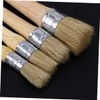 Operitacx 4pcs Round Head Paint Brush Set Large for Fence
