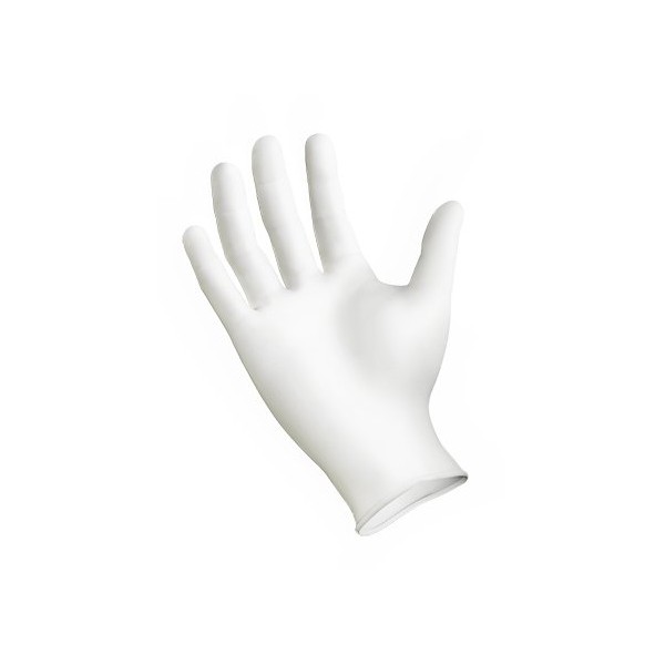 Sempermed GSWNF102 Grip Strong Glove, Powder-Free, Textured, Nitrile, Small, White