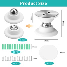 2 Stück Weiß Magnetischer Türhalter Wohnwagen Magnet Türfeststeller Wohnmobil Magnetisch Türstopper Selbstklebend Türhalter mit Kleber und Schrauben für Wohnmobil Zimmertür Boot