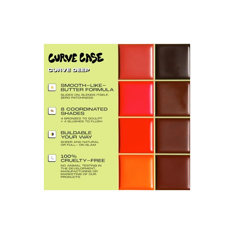 Made by Mitchell | Curve Case Cream | Make-up Palettes