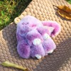 2025 New TA-Bunny LuluCute Keychain,Handmade 5 Styles Soft Bunny Plush