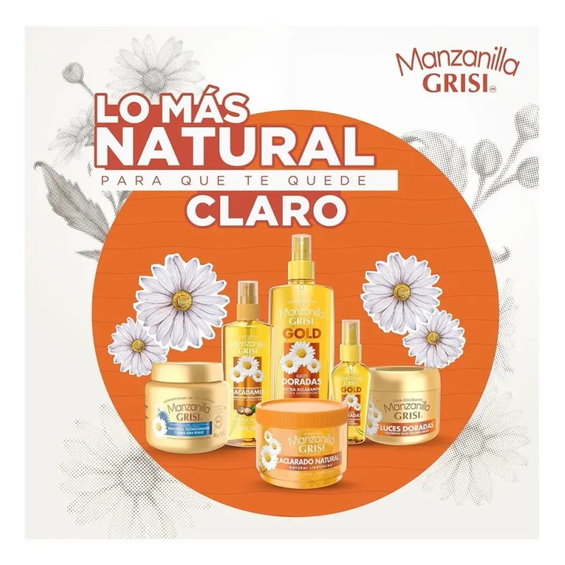 Sérum Capilar Grisi Manzanilla Hidratación Instantánea 120ml