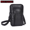 Leather Crossbody Bag for Daily Carry – Compact Multi-Pocket Phone