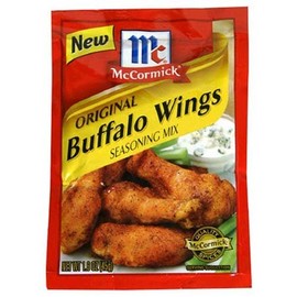 McCormick Original Buffalo Wings Seasoning Mix, (Pack - 12)
