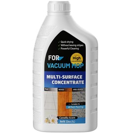 1 L Multi-Surface Solution, Compatible with Shark Vacmop Cleaner Solution Suitable for Hard Surface and Area Rug Cleaners, Quick Drying Without Residue Dissolves Dirt, Grime, and Tough Sticky Messes