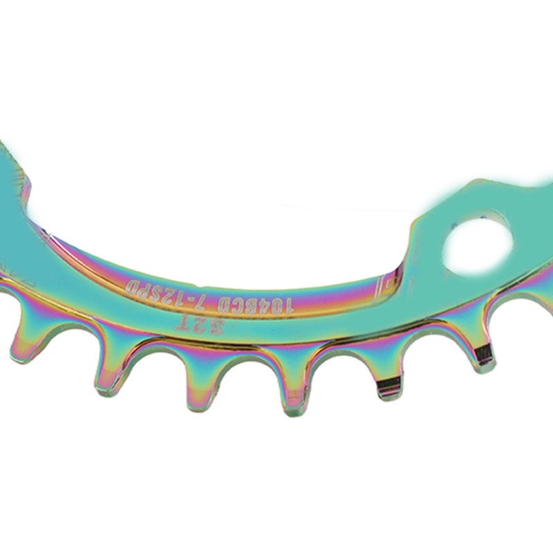 Mountain Bike Chainring Aluminium Alloy 32T Single Speed Oval Bike