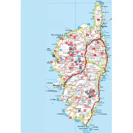 Corse (Rother Guide de randonnées): 88 itinéraires le long des côtes et dans les montagnes de « l'Île de Beauté ». Avec traces GPS