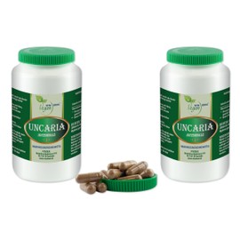 VITA IDEAL Vegan® Cat Claw Bark - 2 x 360 Capsules - Uncariarbark Tomentosa - Uncaria - Daily Serving 660 mg Cats - Claw Pure Powder Vegetable Natural and No Additives