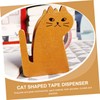 VILLFUL Cat Tape Holder Tape Dispenser Desk Cute Tape Dispenser