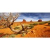 AWERT 72x24 inches Reptile Habitat Background Orange Desert Terrarium Background
