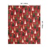 Horaldaily Christmas Flannel Blanket Throw, Christmas Red Tree Soft Fuzzy