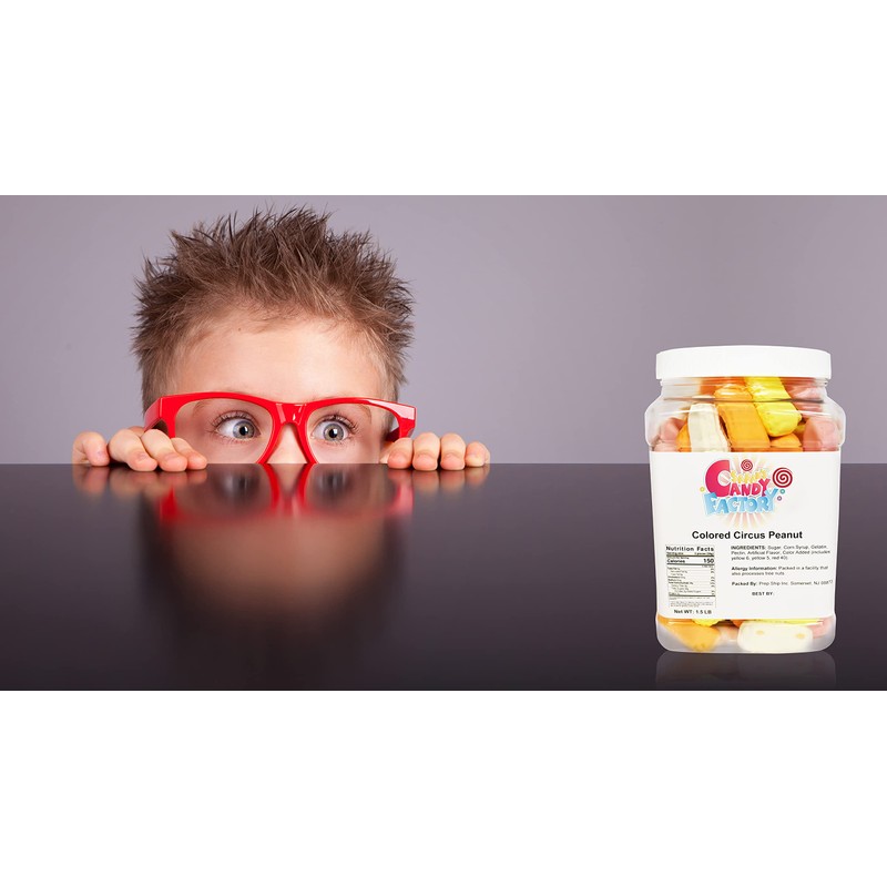 Sarah's Candy Factory Assorted Circus Peanuts Marshmallow | Spangler Retro