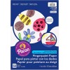 PACON PAC73610 핑거 페인트 종이 11인치 x 16인치 흰색 50매