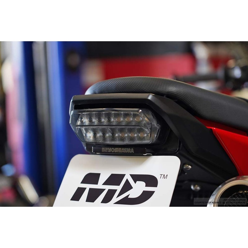 Integrated Sequential LED Tail Lights Smoke Lens Version 2 fits