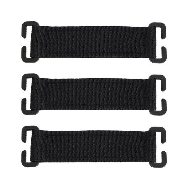 Micro Traders 3PCS Detachable Webbing Linker Tactical Patch Nylon Webbing