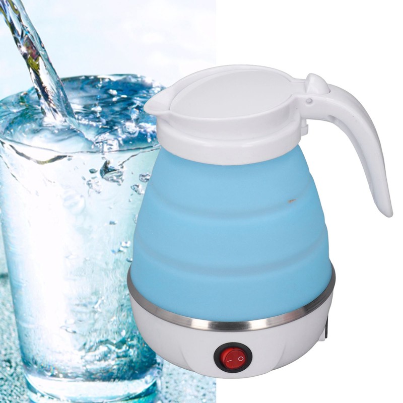 Portable Foldable Electric Kettle Travel Foldable Electric Kettle Collapsible Water