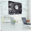 Ciieeo 1Set Black Wall Tapestry Elegant Hanging Carpet for Party