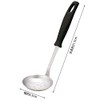 Kai Corporation Kai House Select Black Topaz Holed Ladle, Made