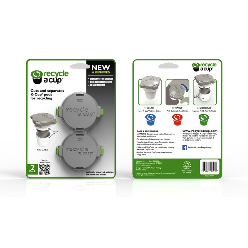 Medelco Recycle A Cup - Coffee or Tea Pod Recycling