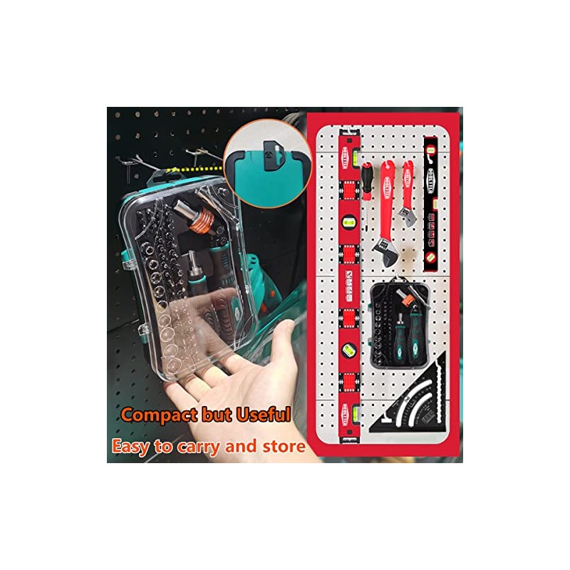 Magnetic 61 in 1 Ratcheting Screwdriver Set