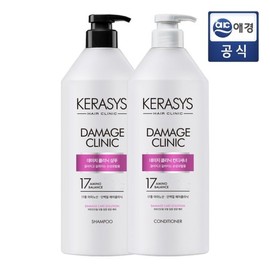(Kerasis) Kerasis Damaged Hair Improvement Damage Clinic Shampoo or Conditioner 980ml x 2 / (케라시스)케라시스 손상모 개선 데미지 클리닉 샴푸 or 컨디셔너 980ml 2개