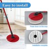 DLAIMI 6PCS Mop Pads Replacement Compatible with Vileda Spin and