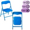 Heritage Kids Padded Folding Chair for Kids, Set of 2,