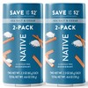 Native Sea Salt & Cedar Twin Pack Deodorant Bundle 2