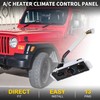 TUCKBOLD A/C Heater Climate Control Panel for Jeep Wrangler TJ