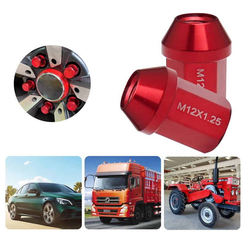 VEHSUN Aluminum Wheel Nuts, Tire Nuts, Racing Nuts, Wheel Lock