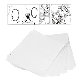 200 Sheets Translucent Punch Design Animation Paper, Wide Application for Home, Art School, Architecture Studio