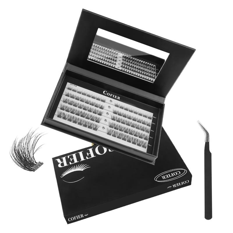 Cofier DIY Lash Kit Press on Lash No Glue Lash