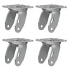 4" x 2" Swivel Caster - Heavy Duty Zinc Plated