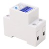 LCD Digital Energy Meter Single Phase 2P Electricity Usage Monitor
