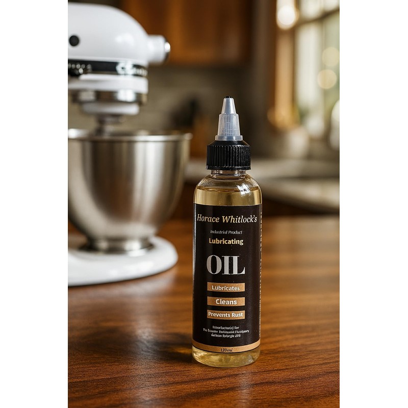 Horace Whitlock's Industrial Lubricating Oil, 120ml, Multi-Purpose Cleaner and Rust