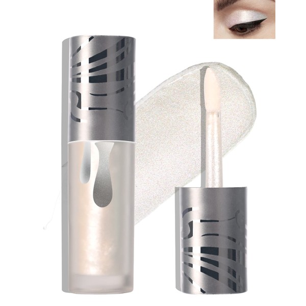 Glitter Eyeshadow Liquid Shiny Liquid Eyeshadow, Long Lasting, Quick-Drying, Opaque,