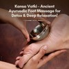 Adhyay Kansa Vatki for Foot Massage (Bronze Bowl) Ayurvedic Detox