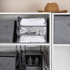 Household Essentials Under Bed Zippered Sweater Storage Bags with Clear