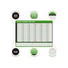 evelay Fiscal Planner 2025 2026 Wall Planner A1 Rolled (84cm