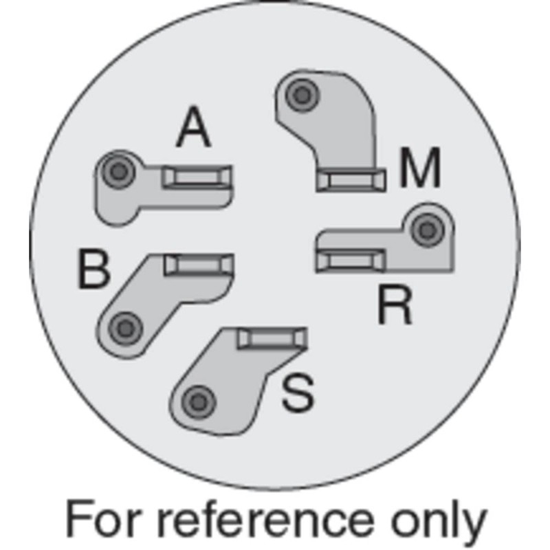 Stens Ignition Switch 430-070 for Gravely 044767, Gray