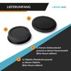 Lens-Aid Housing Cap + Rear Lens Cap Kit for Canon