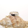 [BreezyIsland] Hawaiian Jewelry Ring, See-Through, 0.3 inch (8 mm) Wide,