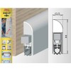 Athmer Wind-EX Automatic Door Seal for Internal Use White 985