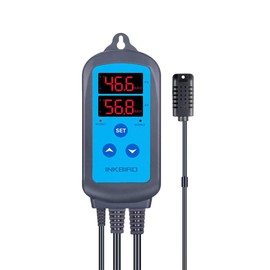 Inkbird IHC-200 Feuchtigkeitsregler 220V Play und Plug Hygrostat,Luftbefeuchter Luftentfeuchter für Pilz Gewächshaus Terrarium