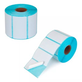 Slim Company Etiqueta Térmica Directa Blanca 51x25mm Rollo C/ 2000 Pzs Color Blanco