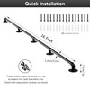 Senmit Handrail for Indoor Stairs - 16 Feet Wall Mount