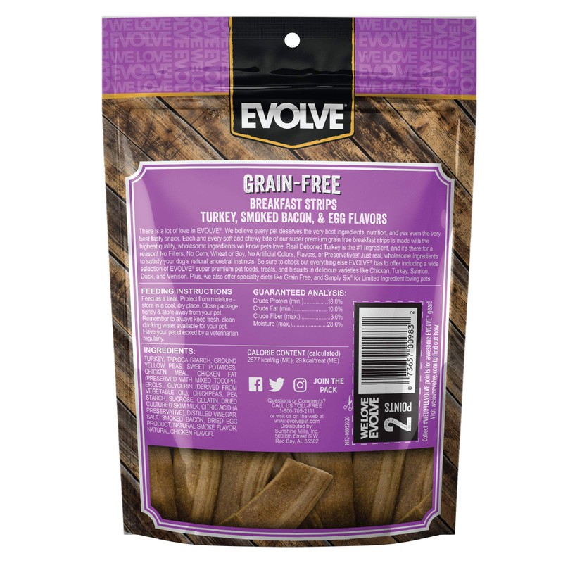 Evolve Grain Free Jerky Bites