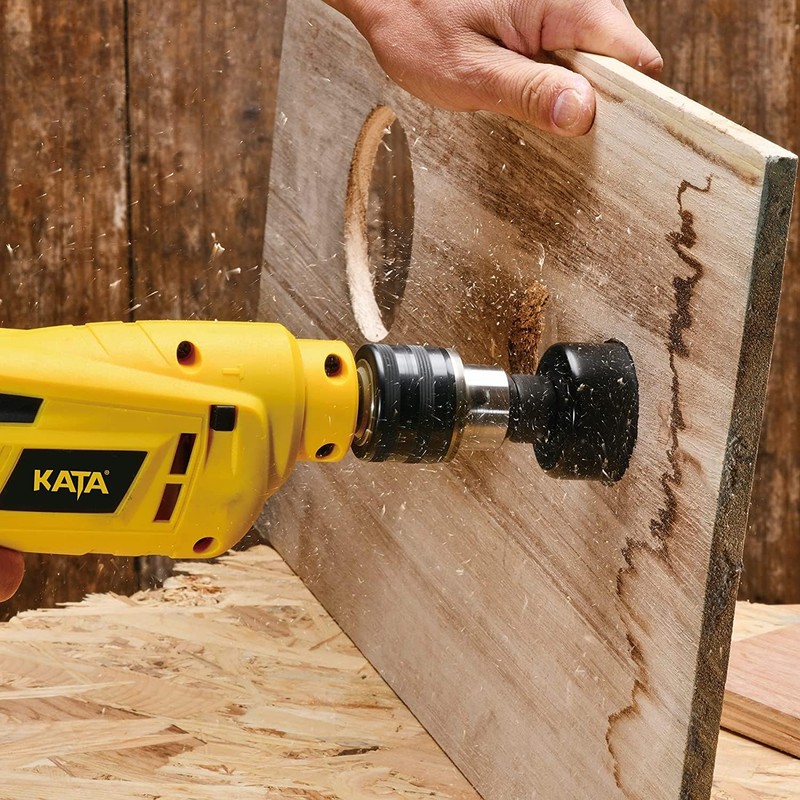 KATA 12PCS Hole Saw Kit 3/4"-2-1/2" (19-64mm) Hole Saw Set